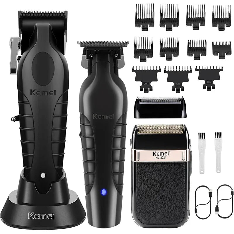 Kemei KM-2296 KM-2299 KM-2024 Men's Electric Shaver Professional