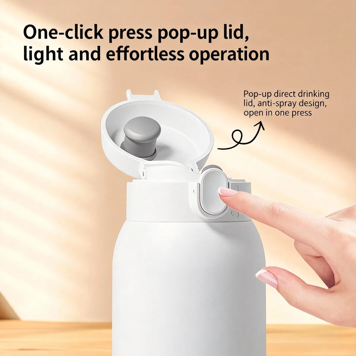 Portable Baby Milk Bottle Warmer 500ML Travel 316L Stainless Steel