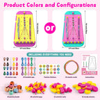 Bracelet Making Kit for Girls Friendship Arts Crafts DIY Jewelry