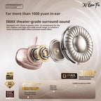 Clip-On Earbuds Wireless Bluetooth 5.4 Comfortable Open Ear Headphones with Aurora Earrings 50h Play Christmas Gifts