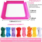Weaving Loom Kit DIY Arts Crafts for Kids Adults Ideal Gifts Ages 5 6 7 8-12 13, Easy Potholder