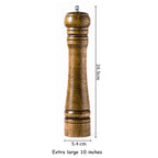 5" 8" 10"  Salt and Pepper Grinder Solid Wood with Strong Adjustable Ceramic Grinder Kitchen Tools