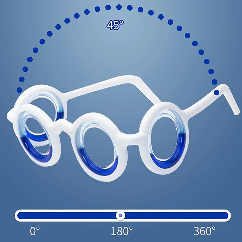 1Pc Anti-Motion Sickness Liquid Glasses Portable Lensless Driving Anti-Sickness For Children Adult