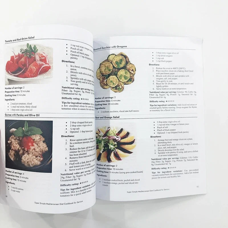 2026 Super Simple Mediterranean Diet Cookbook for Seniors