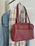 CGCBAG Vintage Designer Luxury Women Tote Casual Large Shoulder Bag High Quality Leather Ladies Handbags