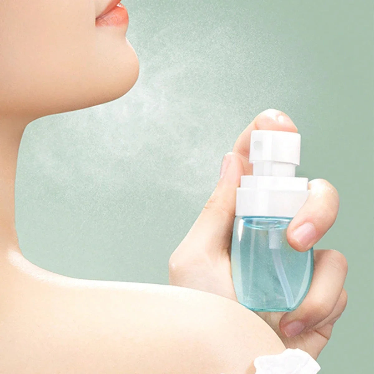 2pcs Empty Refillable Spray Bottles Travel 30/60/100ml Perfume Mist Lotion