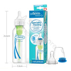Dr. Brown's Newborn Baby Bottle With Valve Anti-Colic Glass Hare-Lip Babies