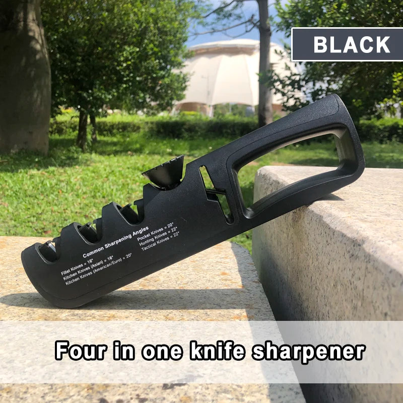 Knife Sharpener 5 in 1 Adjustable Angle Scissors Sharpening