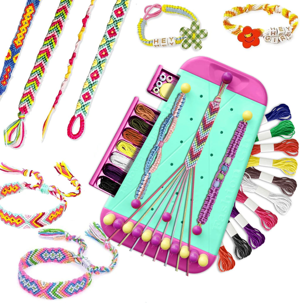 Bracelet Making Kit for Girls Friendship Arts Crafts DIY Jewelry
