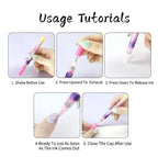 Nail art Markers Customized Special Needle Tube Pens Hand Drawn Outline Acrylic Paint