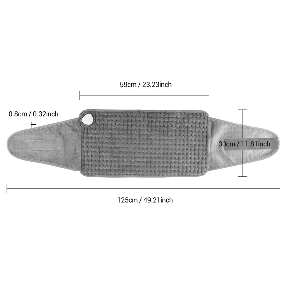 Multifunctional Thermal Electric Heating Pad Waist Lumbar Back Brace Band Support Warmth