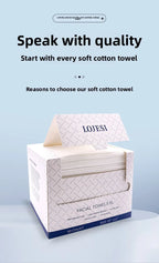 Clean Skin Club Towels XL Disposable  Makeup Remover Dry Wipes 50 Sheet  1 Box