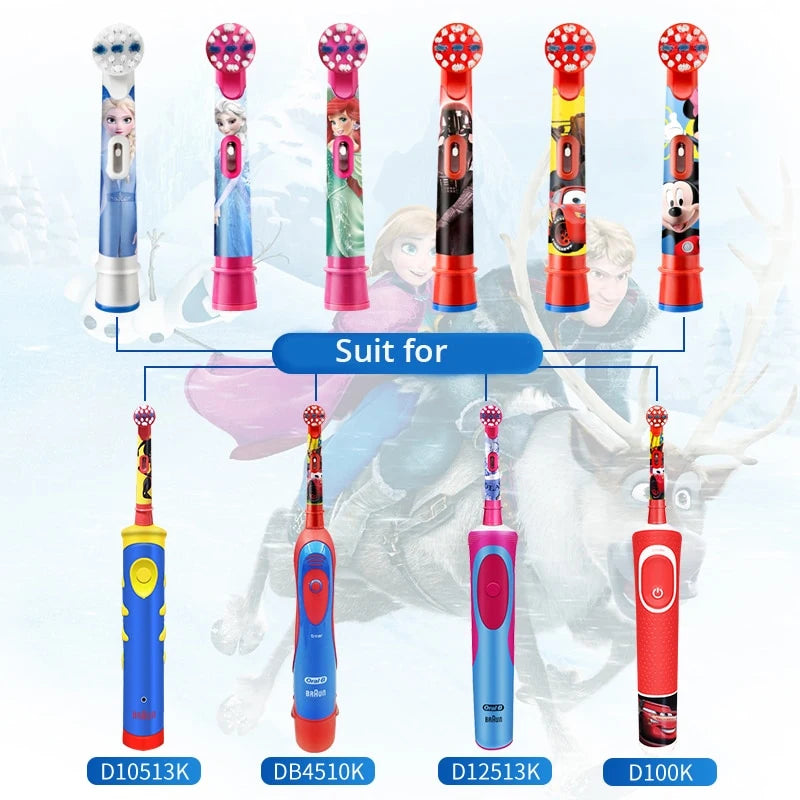 Oral B Children Replacement Electric Brush Heads EB10