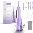 Sejoy Cordless Electric Water Flosser for Teeth Dental Portable Oral Irrigator Rechargeable