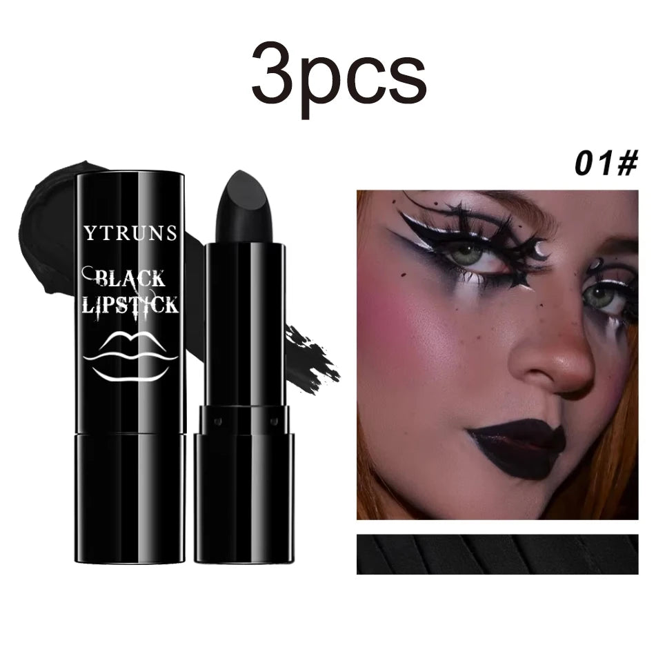 Matte black lipstick, long-lasting waterproof