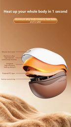 Xiaomi Hand Warmer Rechargeable Magnetic Design Electric 6000mah Split-type Skin-friendly Material