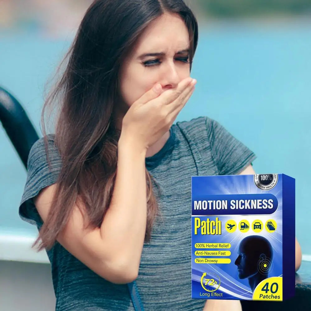 Motion Sickness 40pcs Seasick Patches Children Adult