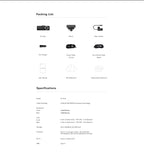 DDPAI Dash Cam N1 Dual Front & Rear Recording Night VIS 1296P Car DVR App Control