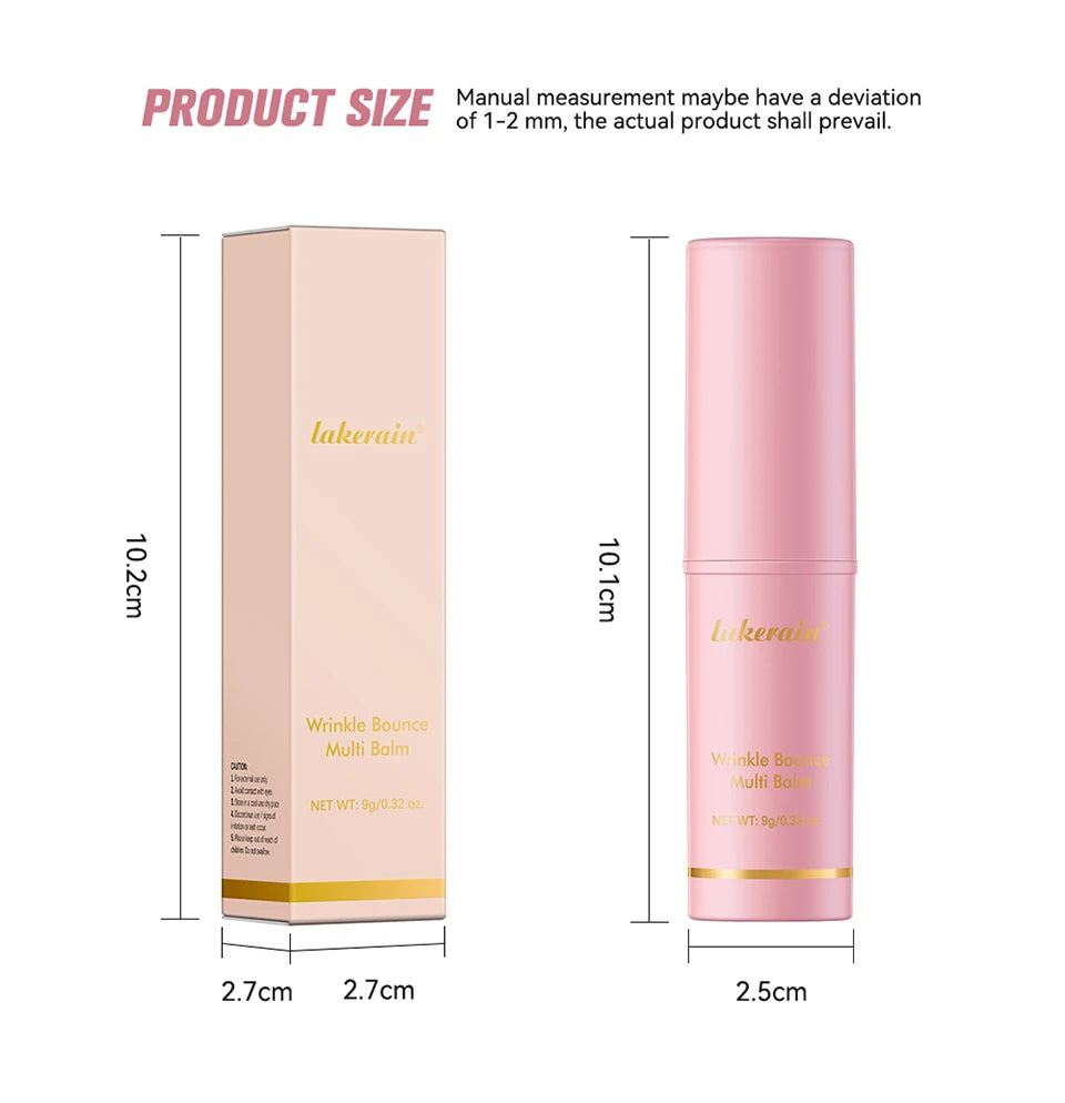Instant KAHI Wrinkle Removal Balm Collagen Stick Fade Fine Lines Brighten Dull Skin Tone Cream Korean Cosmetics