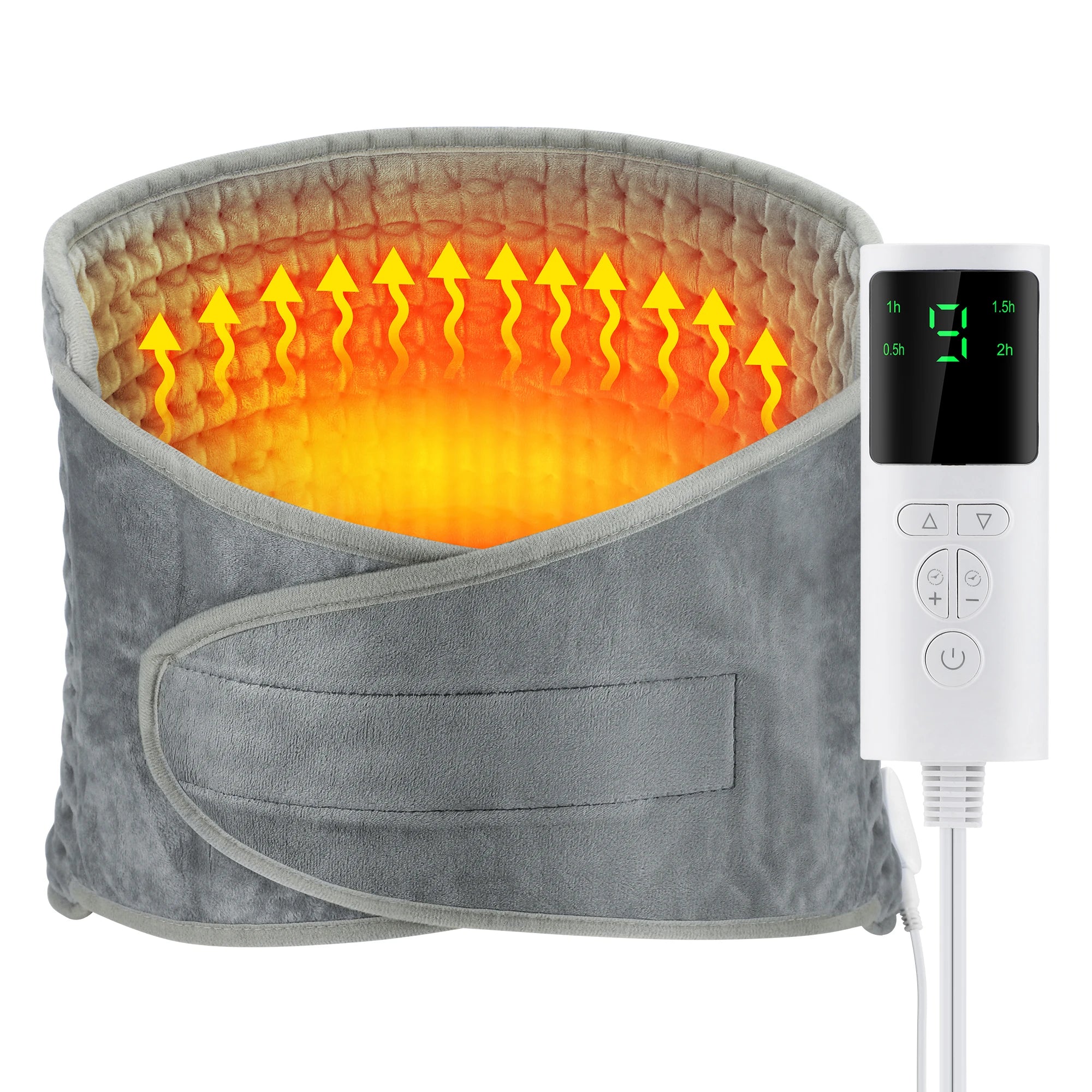 Multifunctional Thermal Electric Heating Pad Waist Lumbar Back Brace Band Support Warmth