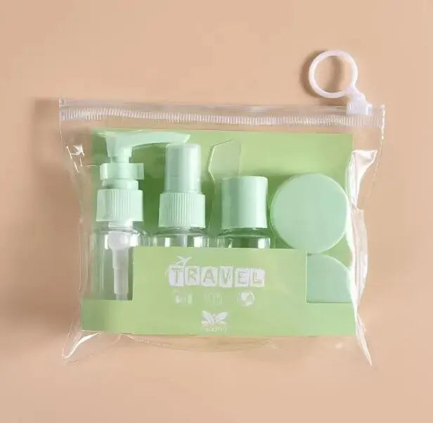 Travel Bottles Kit Leak Proof Toiletry Containers Clear For Lotion Shampoo Cream