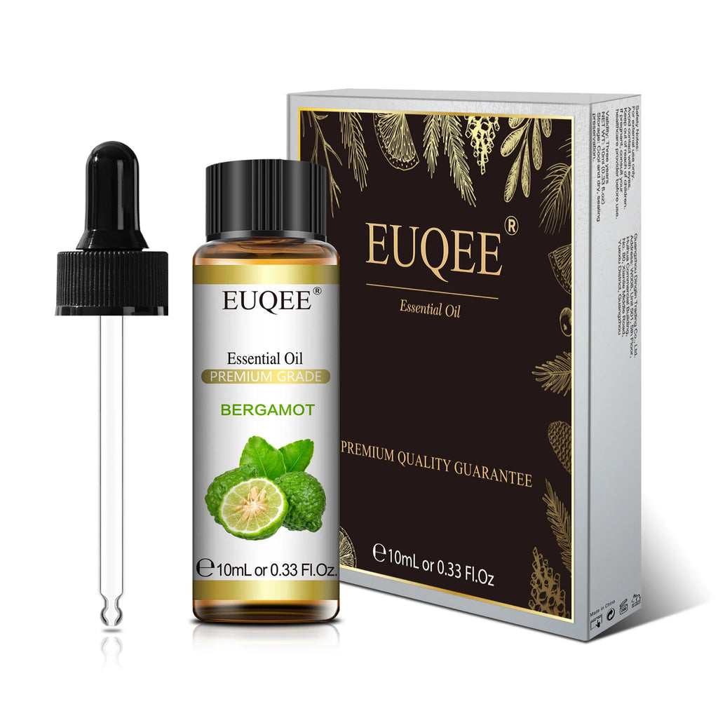 EUQEE 10ML Natural Essential Oils For Humidifier, Soap, Candle Making