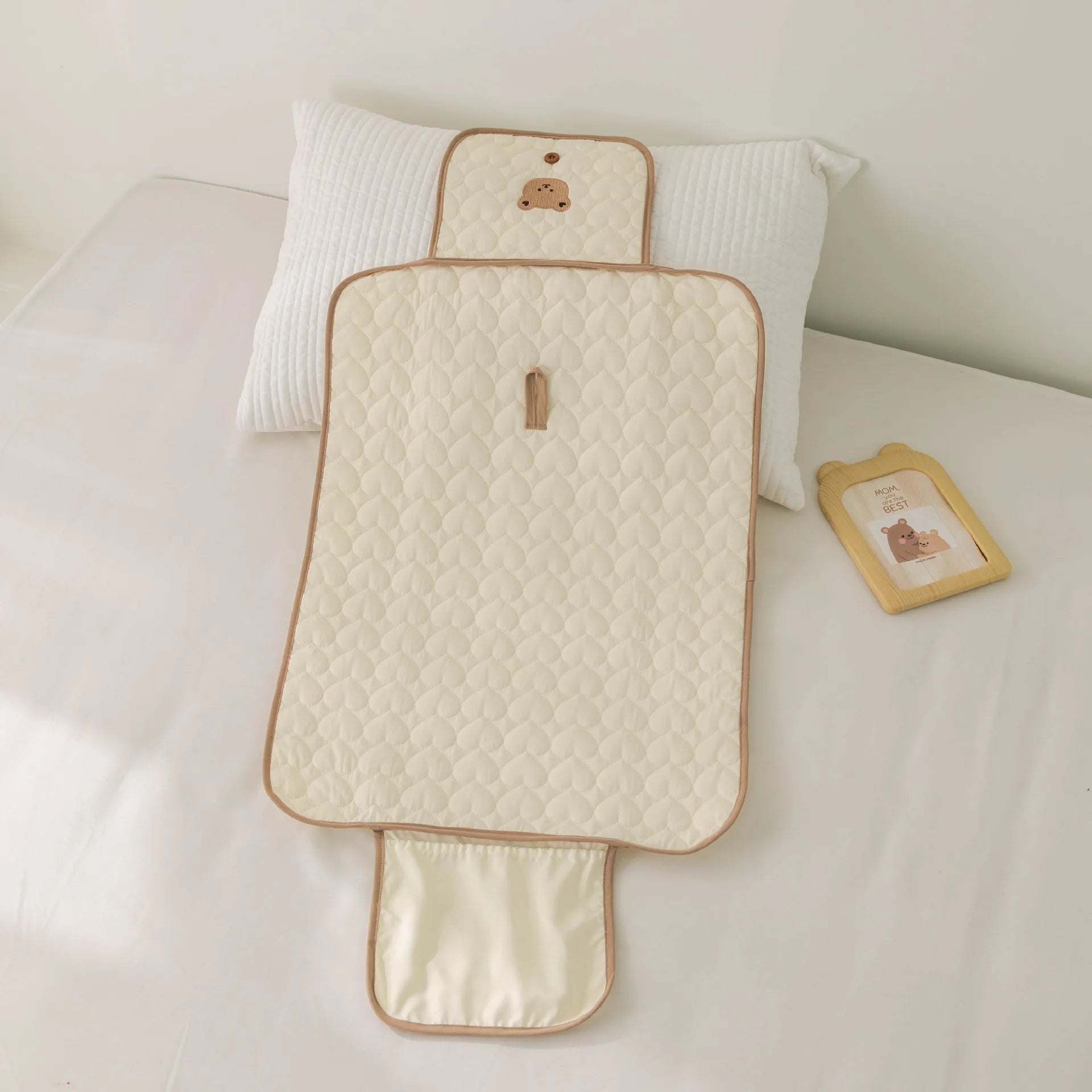 PANGDUBE Baby Diaper Changing Pad Foldable Newborn Portable