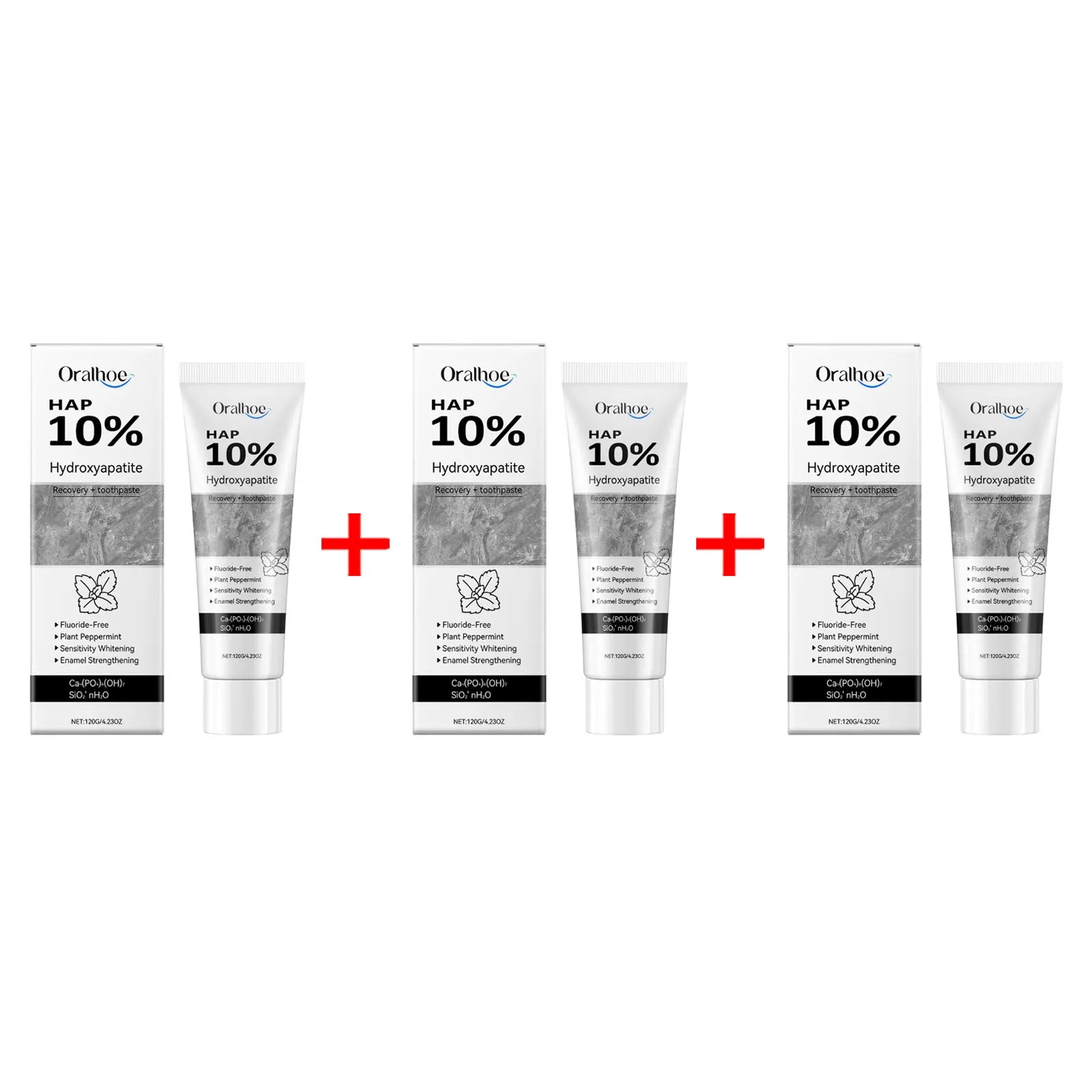 Whitening Teeth Toothpaste Enamel Repair Oral Hygiene Stain Removal Fresh Breath Hydroxyapatite