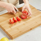 Wooden Cutting Board For Meat Bamboo Fruit Vegetables Chopping Panel