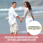 Wearable Bible Verse NFC Bracelet Women Men Christian Daily Religious Gifts