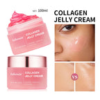 Moisturizing Jelly Cream Niacinamide Hydrolyzed Collagen Tightening Soothing Anti-Aging Firmness Hydration Skincare