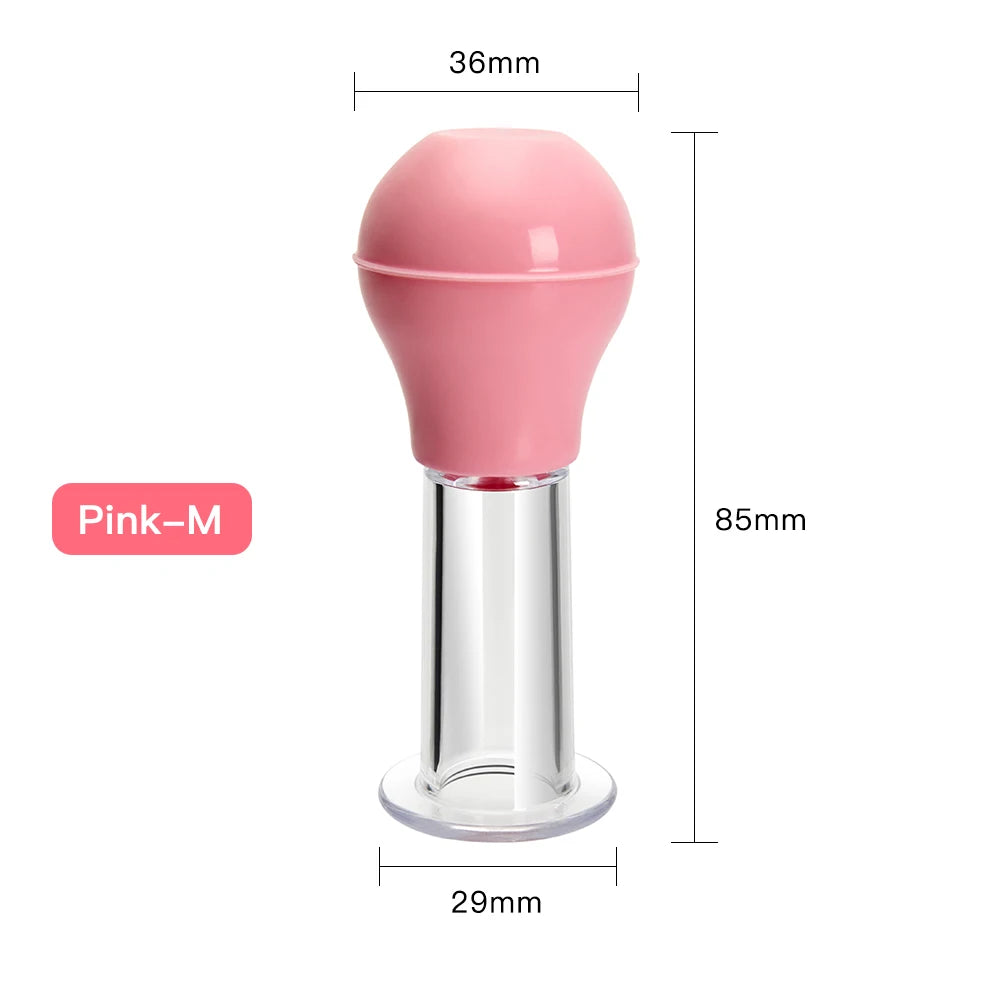 Facial Massage Cups Rubber Vacuum Skin Lifting Anti Cellulite Massager for Face/Body Cups