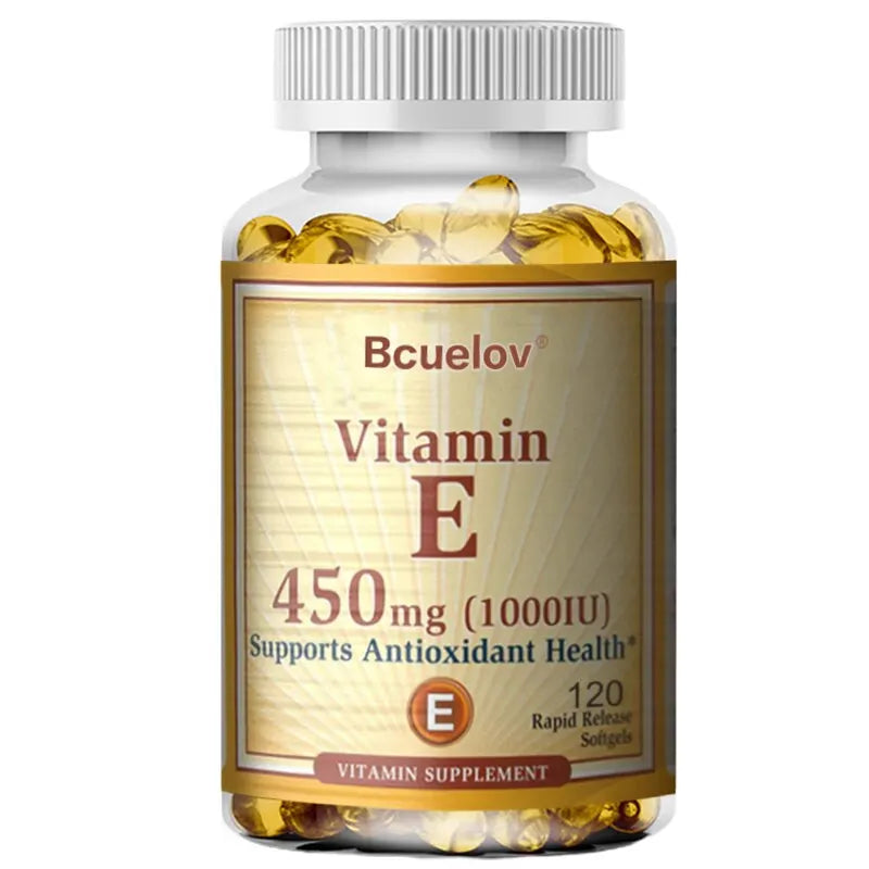 Bcuelov Vitamin E 1000 IU 450mg antioxidant supplement