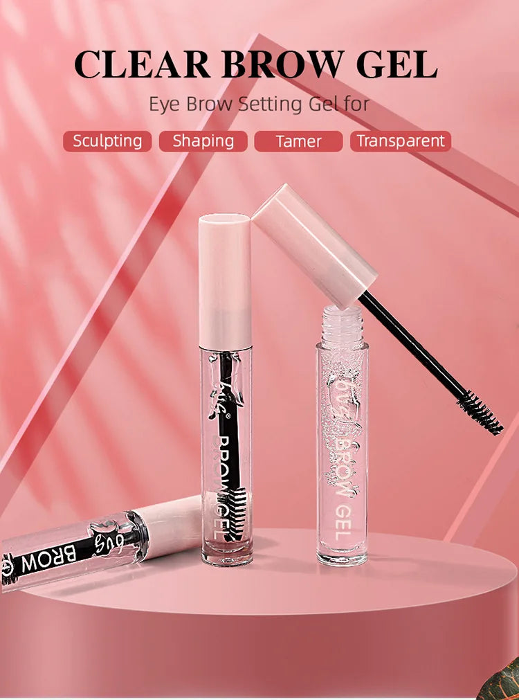 Transparent Eyebrow Gel Quick Dry Waterproof Set and Style