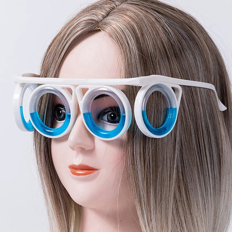 1Pc Anti-Motion Sickness Liquid Glasses Portable Lensless Driving Anti-Sickness For Children Adult