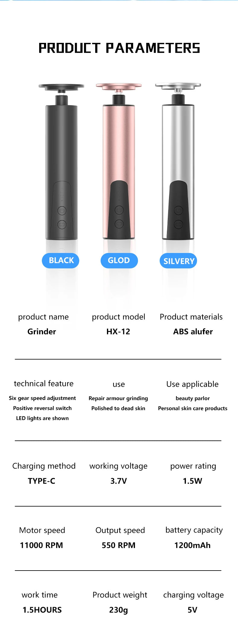 Electric Foot Callus Remover