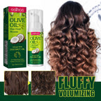 Olive Oil Hair Styling Mousse Long Lasting Reduces Frizz Prevents Breakage Maintains Curls
