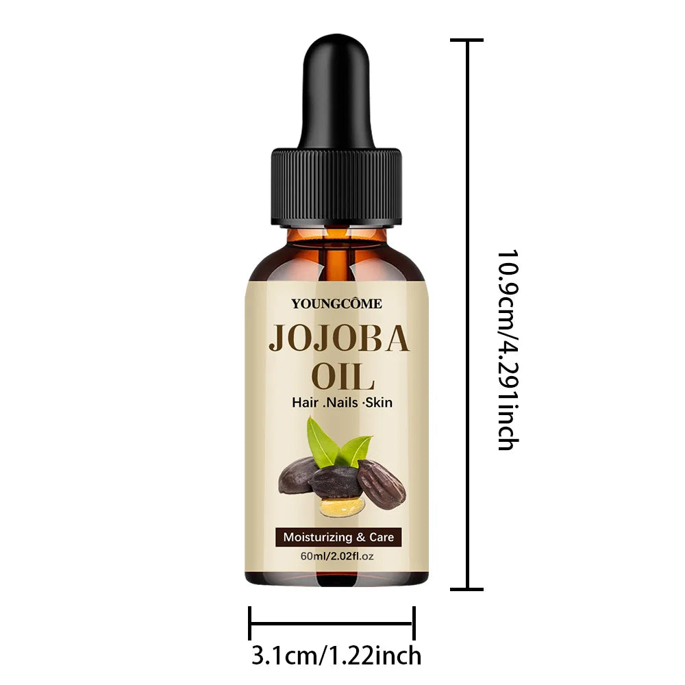Organic Jojoba Oil For Face Hair Skin Nails Hair Relaxer