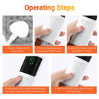 Multifunctional Thermal Electric Heating Pad Waist Lumbar Back Brace Band Support Warmth