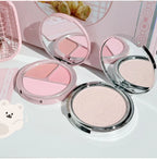 ART VALUE 7PC Makeup Set 3 Colors Lip Mud Pressed Powder Blush Eyeshadow Necklace