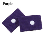 2PCS Anti Motion Sickness Wristbands Anti Nausea Carsickness Seasick Wrist Support Sports