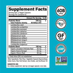 60 Billion Probiotics To Promote Healthy Digestion