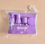 Travel Bottles Kit Leak Proof Toiletry Containers Clear For Lotion Shampoo Cream