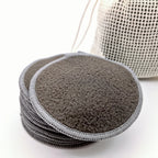12PC Reusable Round Cotton Pads Makeup Remover Washable Round Bamboo Nursing