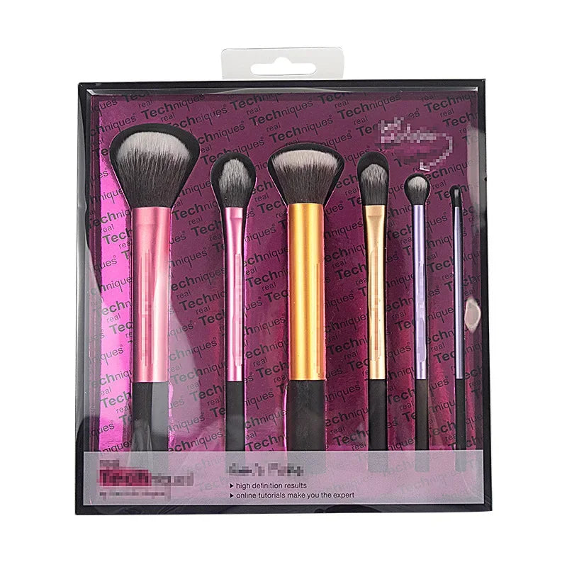 Set of Makeup Brushes Powder Blusher Halo Dye Brush Eye Shadow Brush Beauty Egg