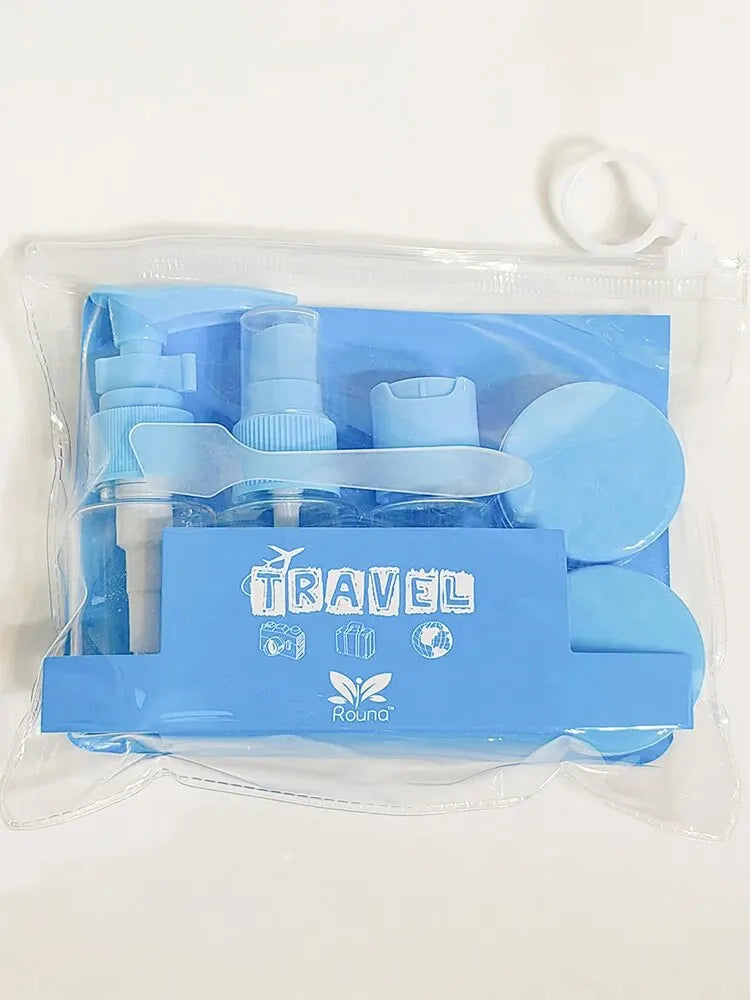 Travel Bottles Kit Leak Proof Toiletry Containers Clear For Lotion Shampoo Cream