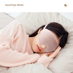3D Sleep Mask Blindfold Soft Memory Foam 99% Blockout