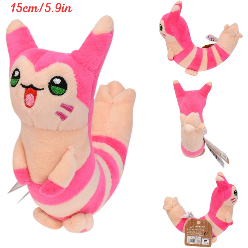 Pokemon Plush Toys Anime Palafin Tinkatink Grafaiai Charcadet Beedrill Cubone Gengar Pachirisu Peluche