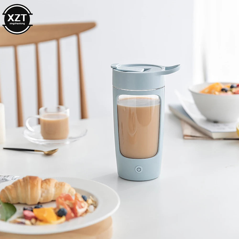 650Ml Electric Protein Shaker Bottle USB