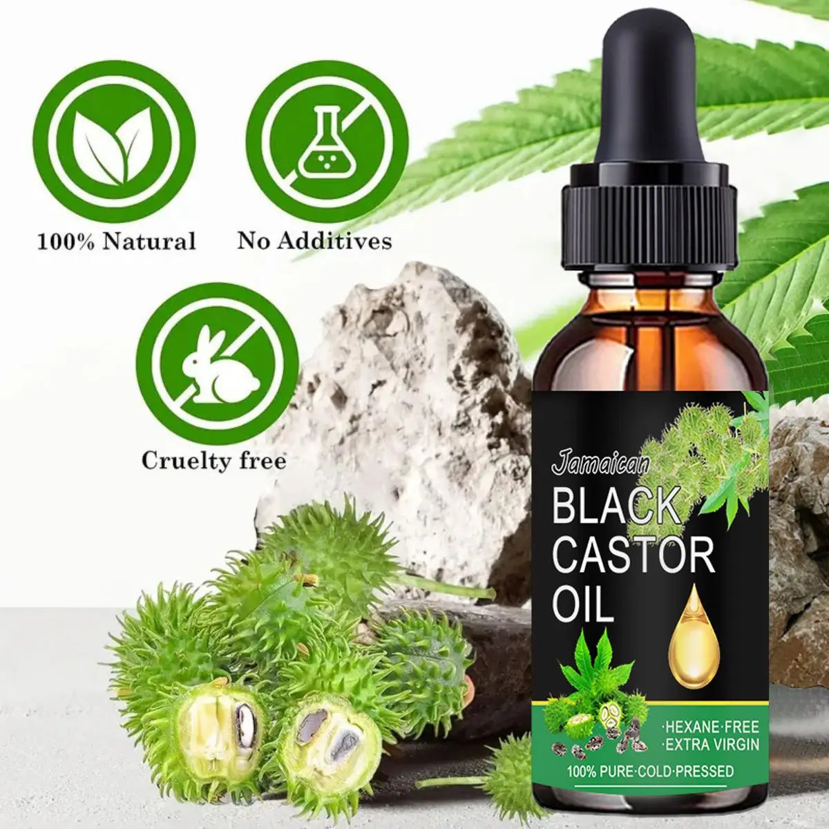 Black Castor Oil Healthy-looking Skin Inspired by Nature